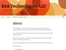 Tablet Screenshot of ksatechnologies.com